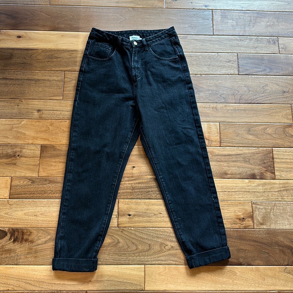 Princess Polly black mom jeans